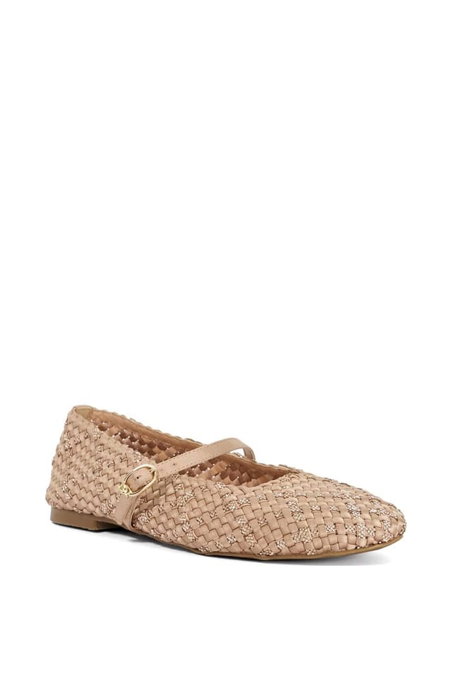 Dune London Dune London Women's 'Hosta' Ballet Pumps in Beige - 2