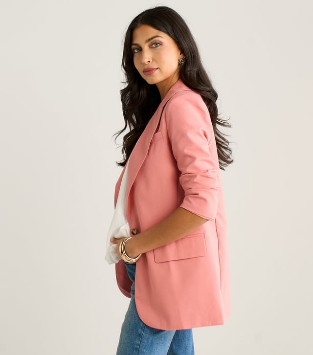 Gini London Women's Coral Blazer Jacket Gini London New Look - 3