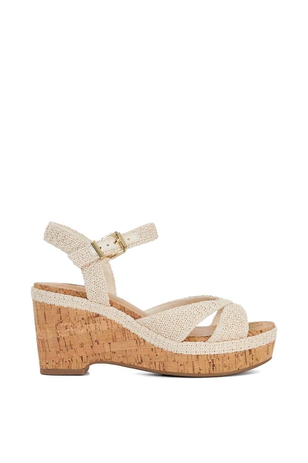 Dune London Dune London Women's 'Kelulu' Wedges in Natural
