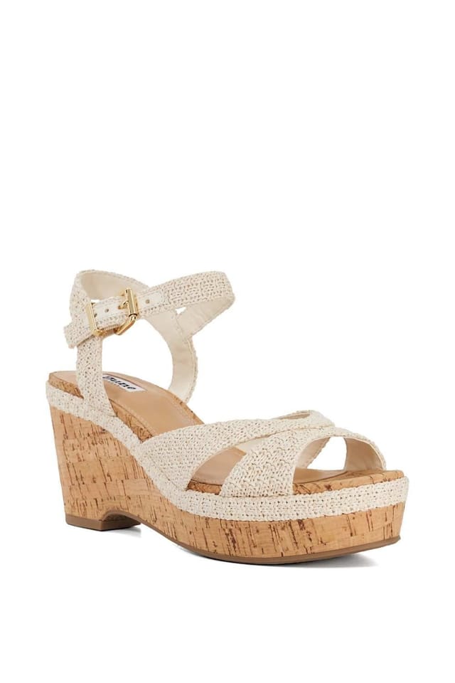 Dune London Dune London Women's 'Kelulu' Wedges in Natural - 2