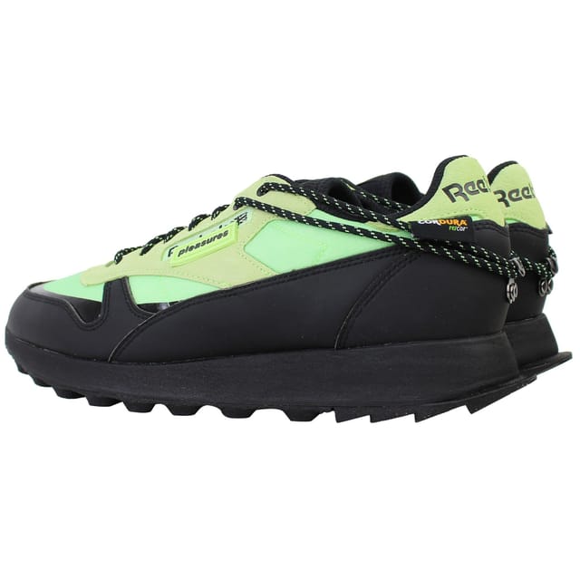 Reebok Reebok Men's Pleasures x Classic Green Trainers - 3