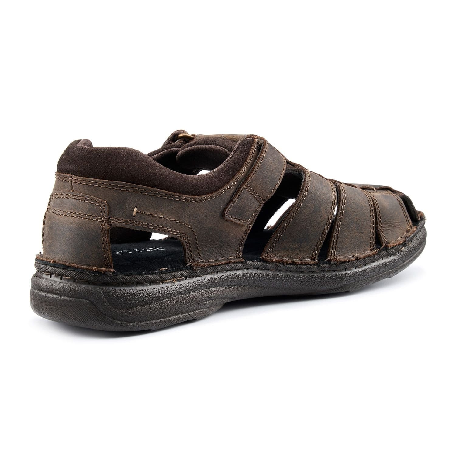 Hotter Hotter Men's 'Dock II' Fisherman Sandals in Dark Brown - 4