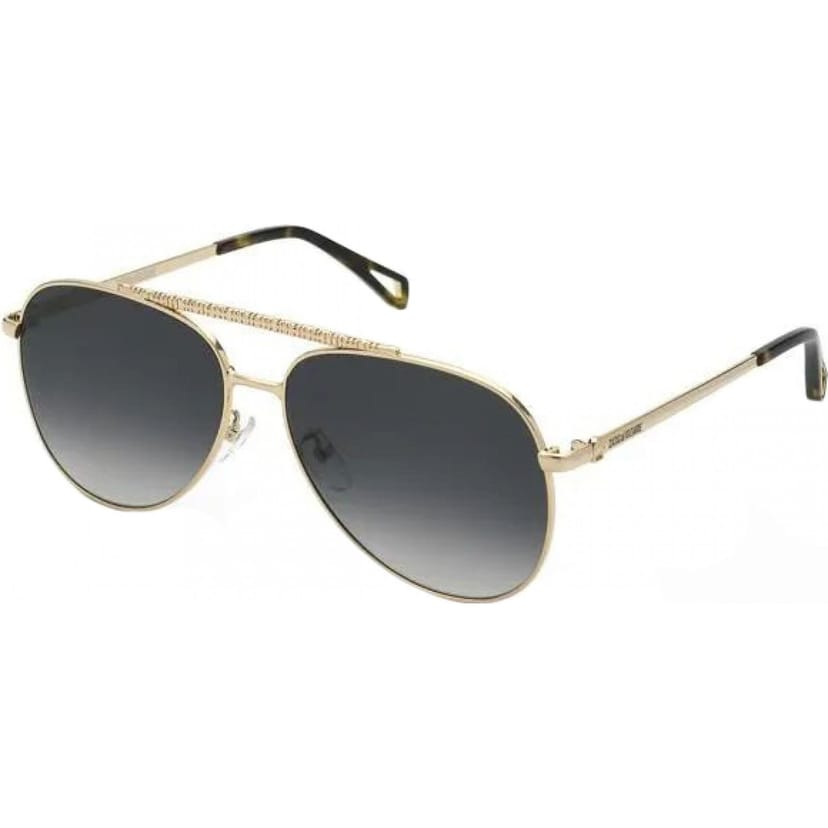 Zadig & Voltaire Zadig & Voltaire Men's SZV415-600300 Aviator/Navigator Sunglasses in Gold - 1