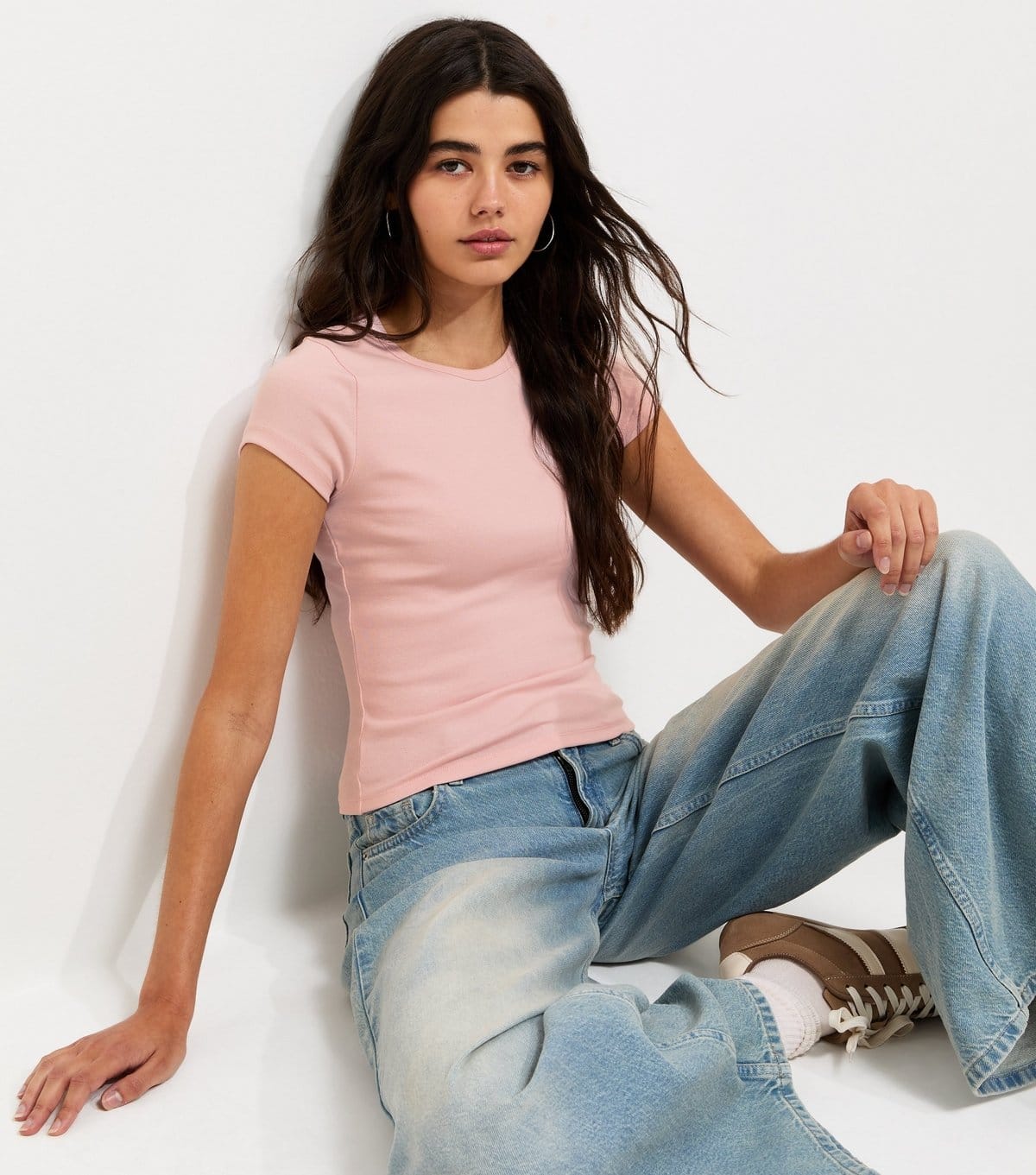 New Look Pink Baby Tee T-Shirt