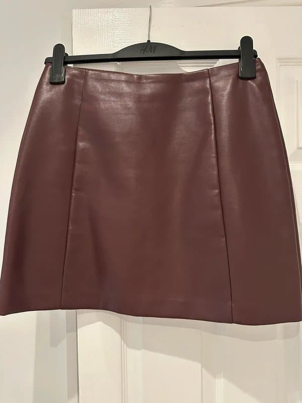 New Look Leather skirt