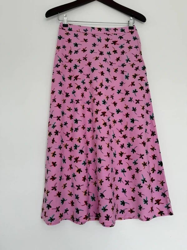Sugarhill Brighton Pink Floral Midi Skirt