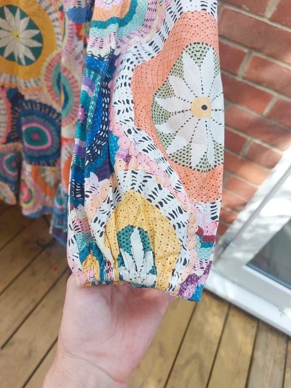 Never Fully Dressed Gorgeous Bohemian  style never fully dressed floral patchwork backless dress