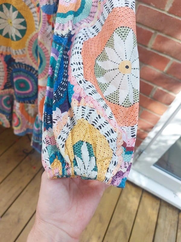 Never Fully Dressed Bohemian Floral Patchwork Backless Dress