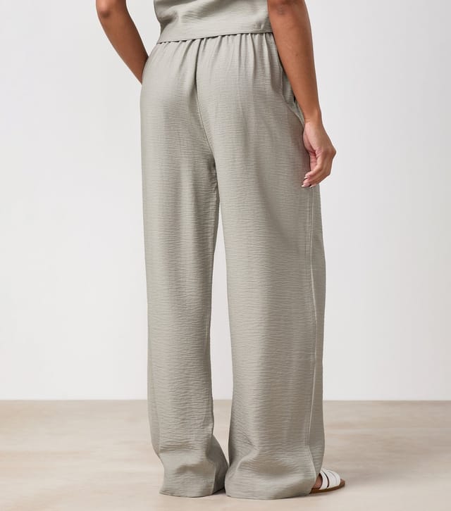 Gym King Women's Grey Wide Leg Trousers Gym King New Look - 3