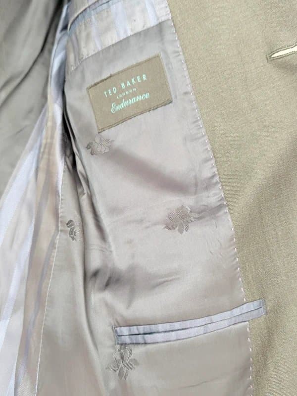 Ted Baker Dark Grey Men’s Wool Single Breasted Jacket NEW 38R Ted Baker