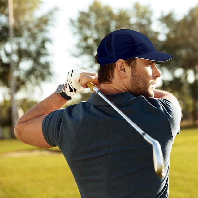 Sunday Afternoons Sunday Afternoons Men's 'Flash' Reflective UPF 50+ Cap in Navy - 2