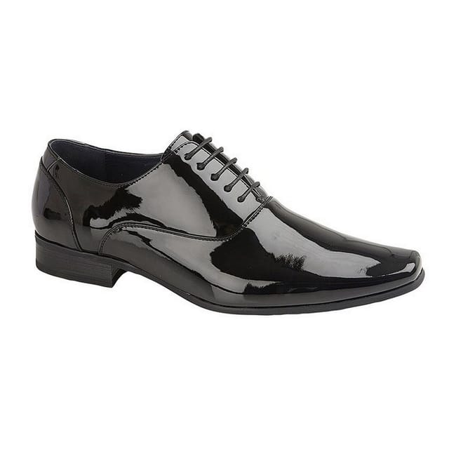 Goor Goor Men's 5 Blind Eye Oxford Shoe in Black - 2