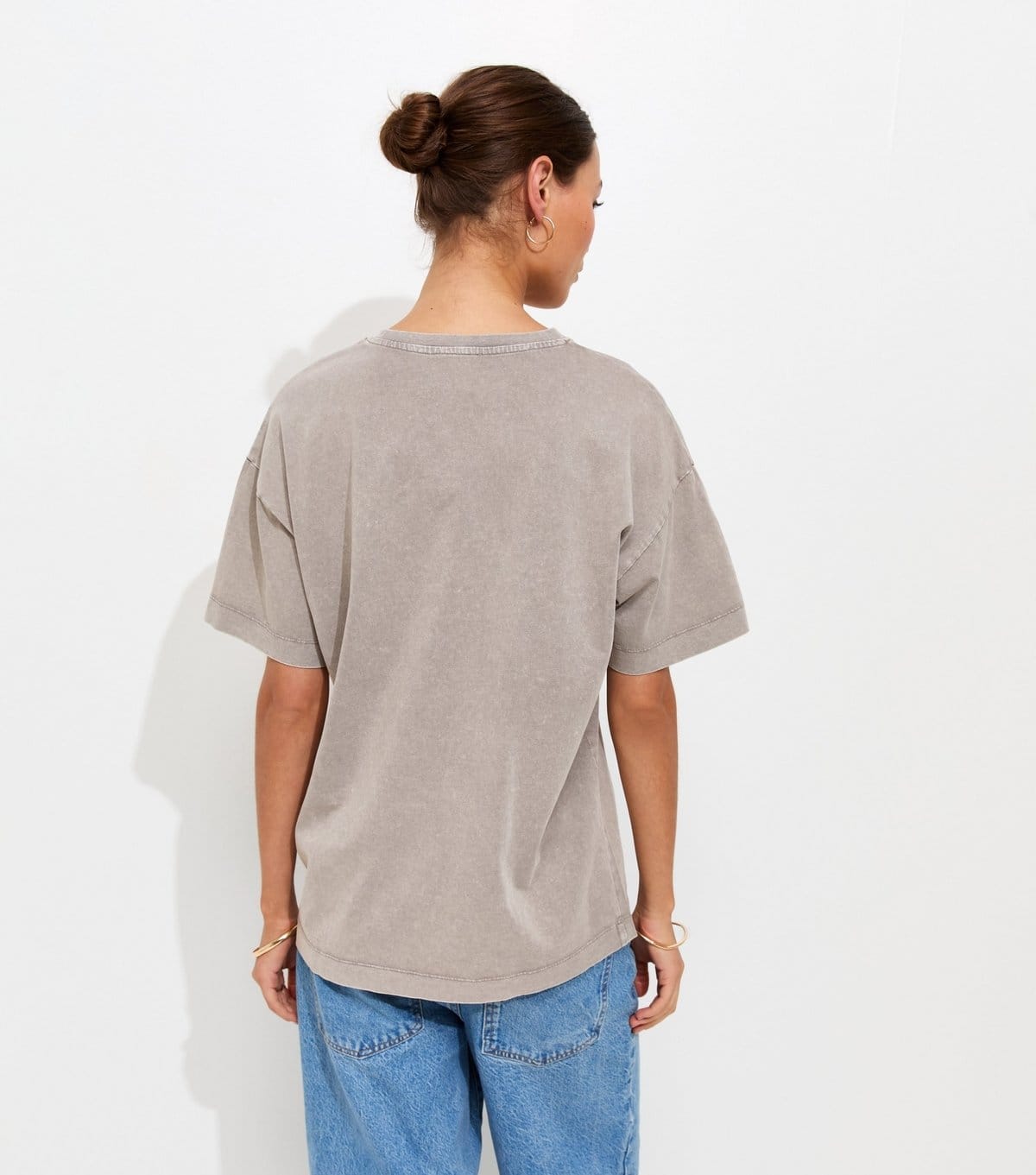 New Look Women's Light Brown Oversized T-Shirt New Look - 4