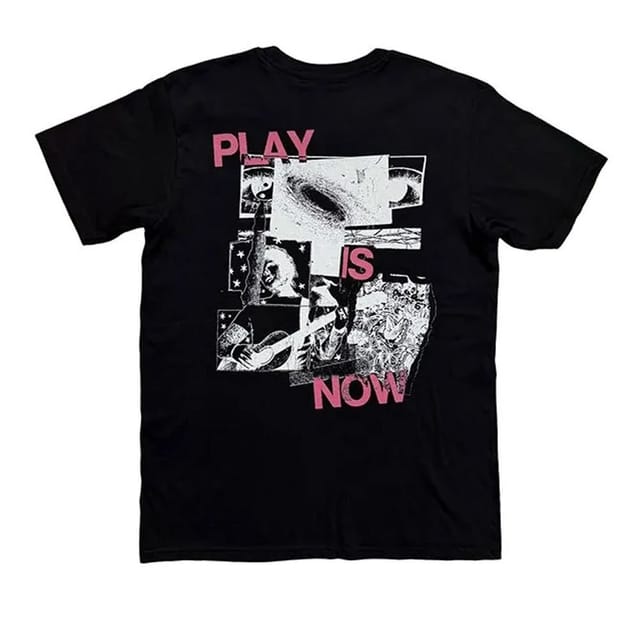 Ed Sheeran Ed Sheeran Men's Play Is Now T-Shirt in Black - 2