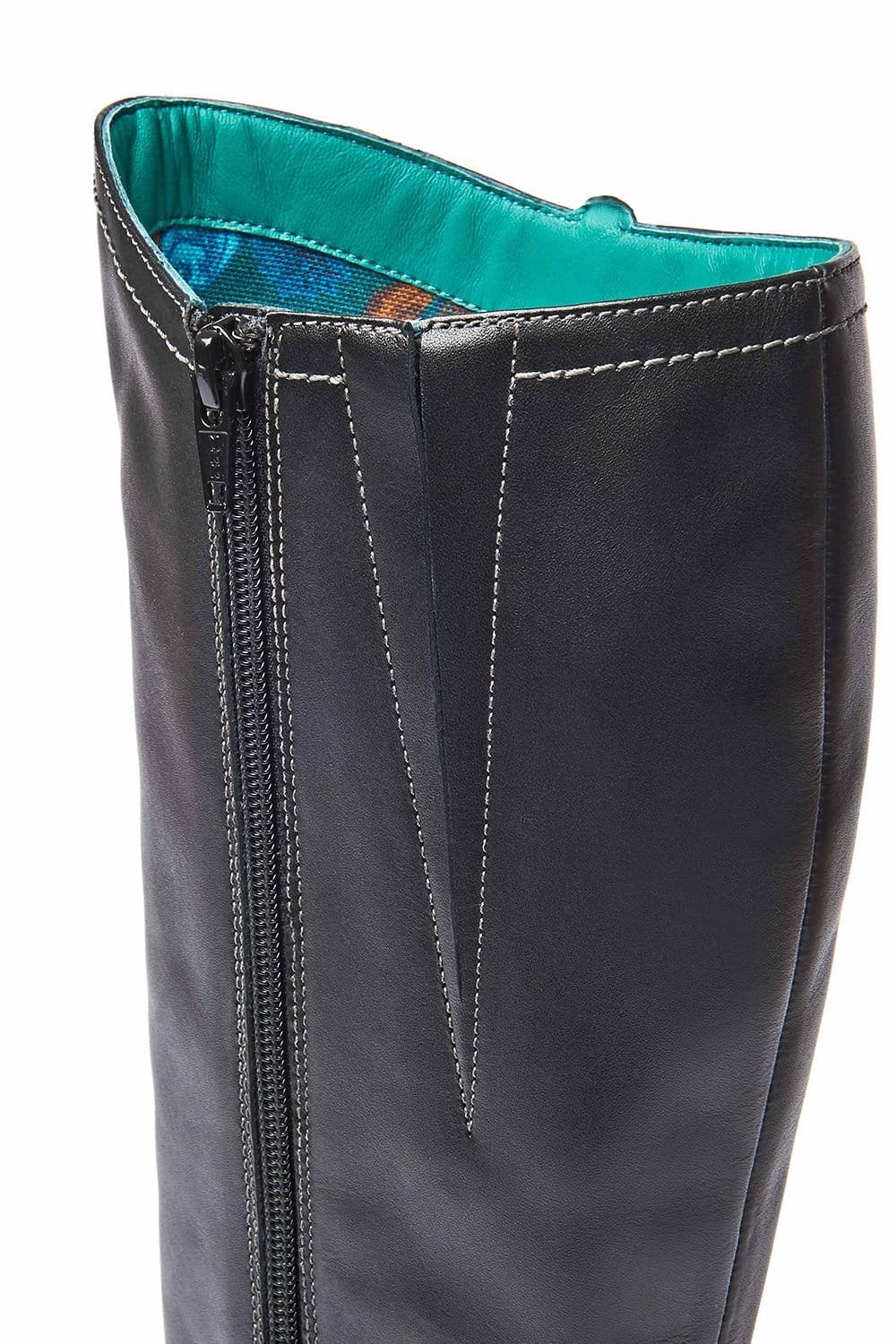 Moshulu Moshulu Women's 'Hepworth' Heeled Riding Boots in Black - 4