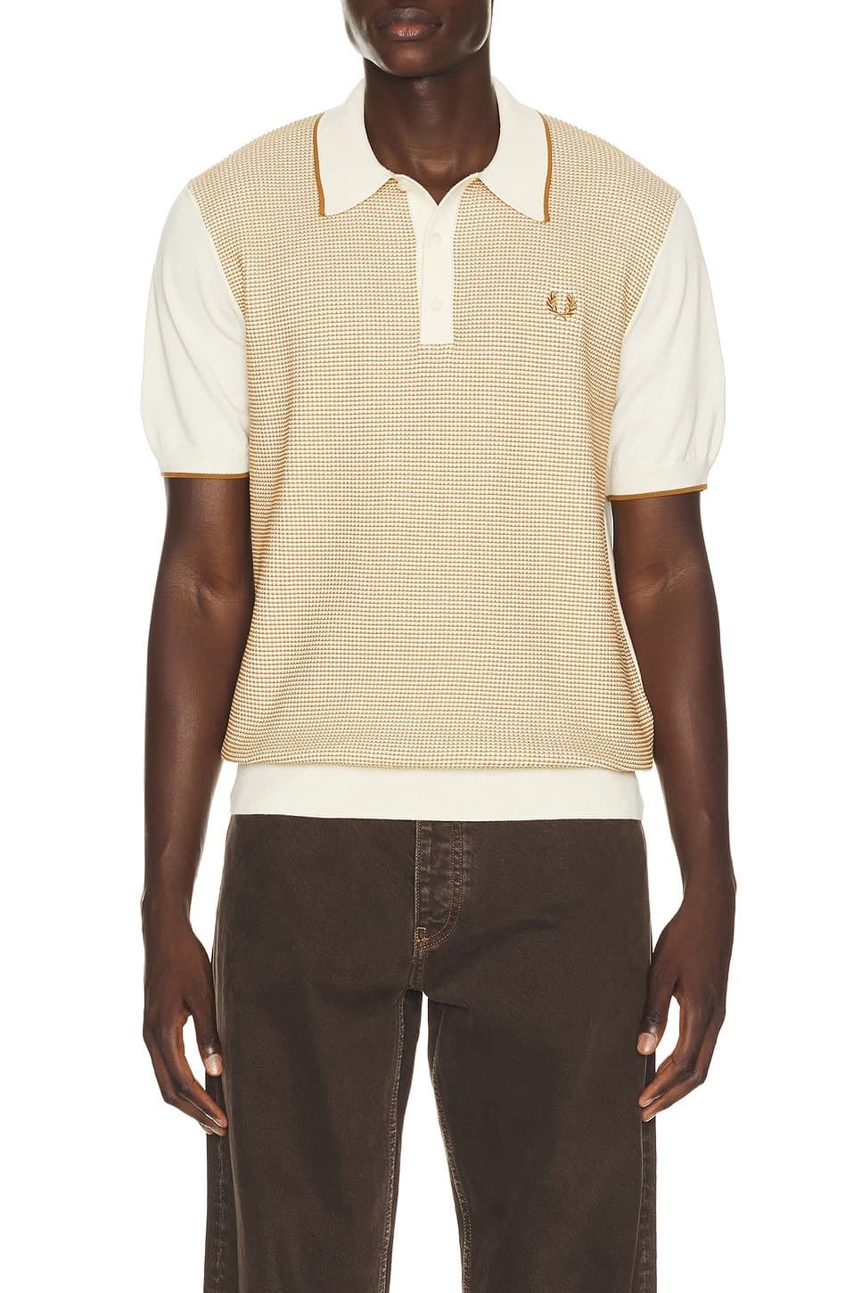 revolve Tonic Waffle Knitted Polo
