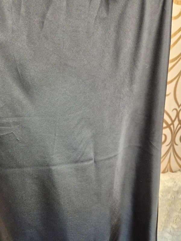 New Look New look tall satin pull on maxi skirt black size 16