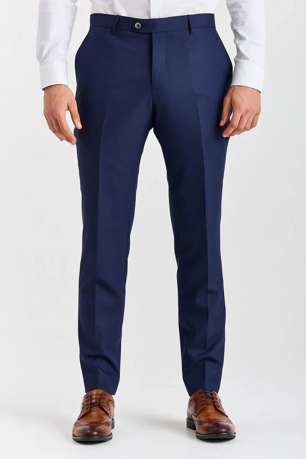 Paul Andrew Paul Andrew Men's Belmont Trousers Wedding Suit Pants in Navy