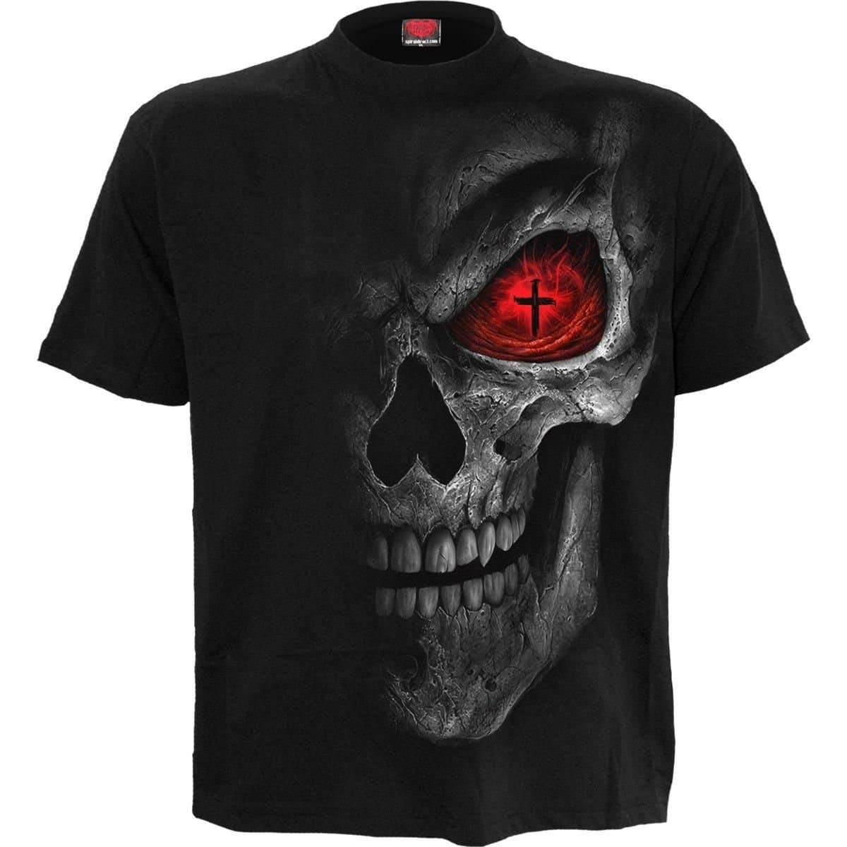 Spiral Spiral Men's DEATH STARE - T-Shirt Black