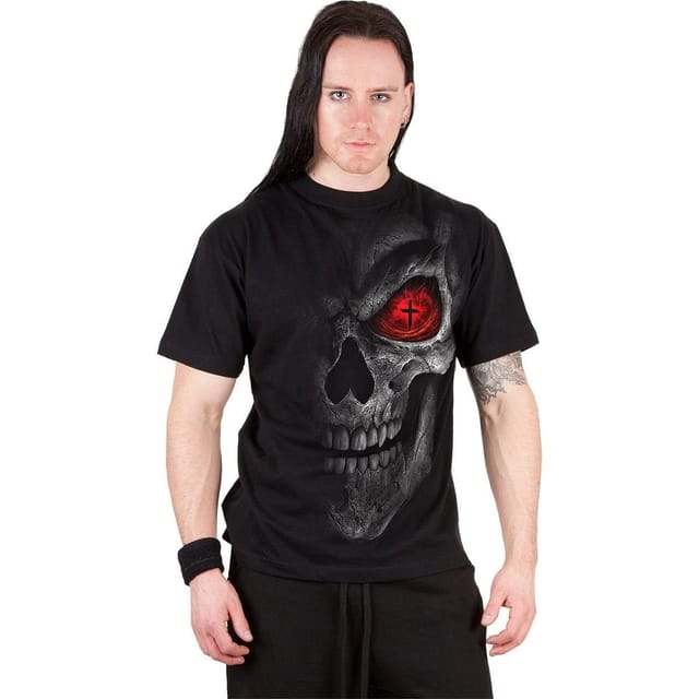 Spiral Spiral Men's DEATH STARE - T-Shirt Black - 3