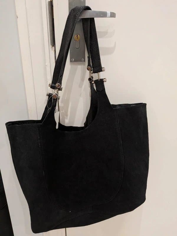 New Look New Look Real Leather Reversible Tote Bag - Black - Brand New with Tags
