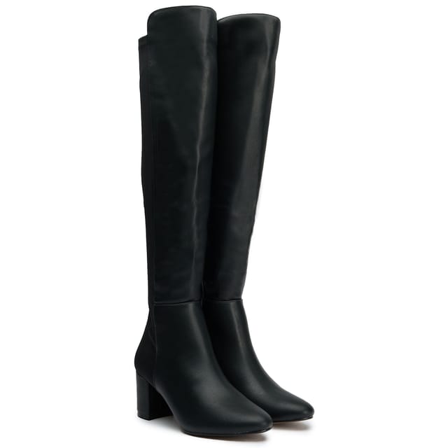 V.GAN V.GAN Women's Suga Knee High Boots in Black - 2
