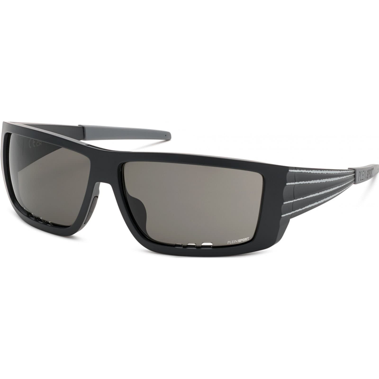 Plein Sport Plein Sport Men's SSP003-640U28 Square/Rectangle Sunglasses in Black