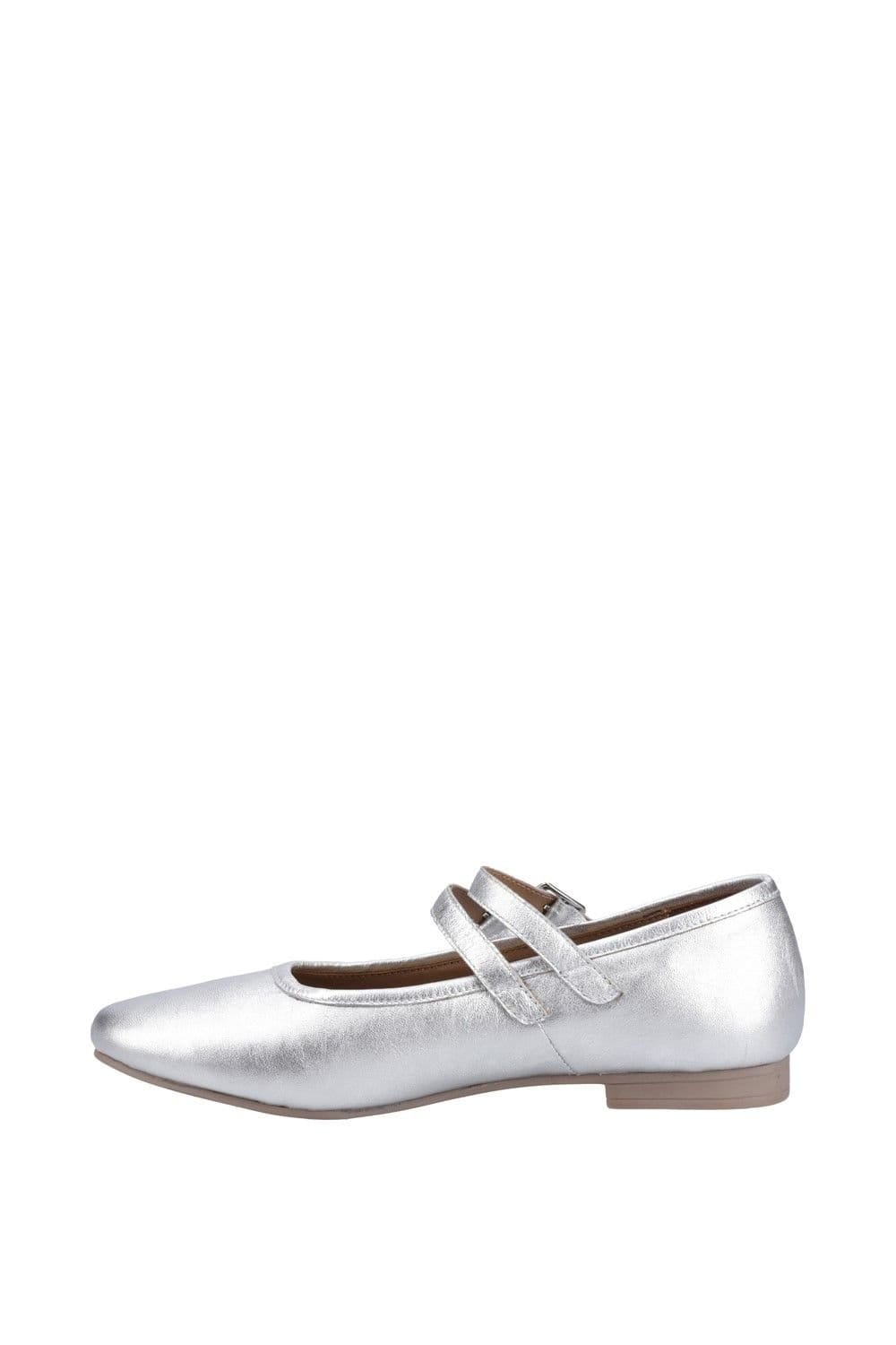 Hush Puppies Hush Puppies Women's Nancy Mary Jane Ballet in Silver - 4