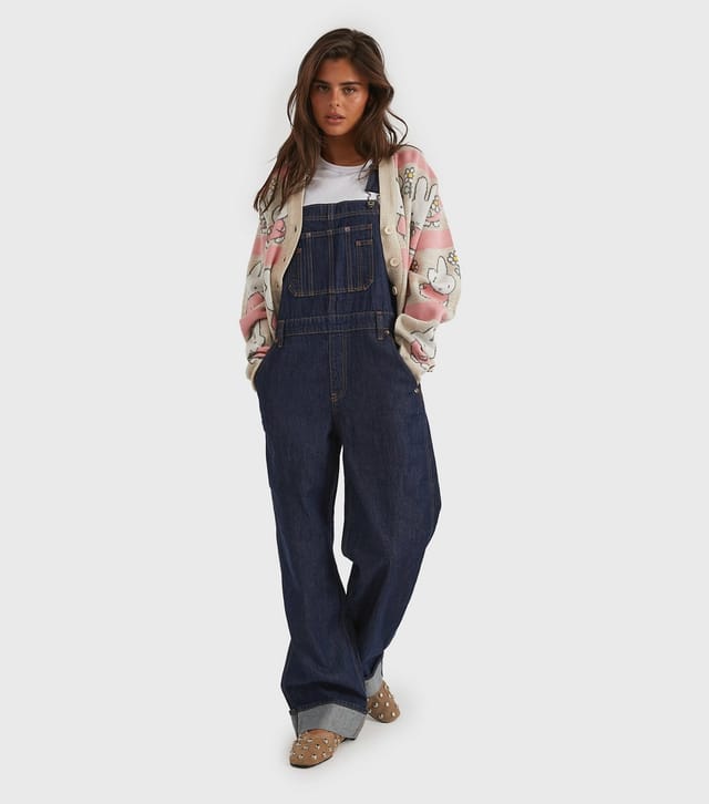 Skinnydip Women's Pink Miffy Flower Knitted Cardigan Skinnydip New Look - 2