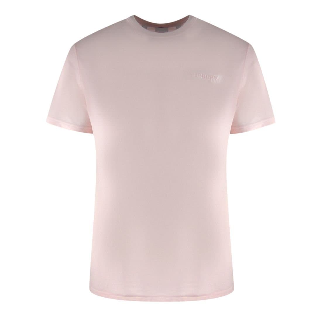 Burberry Burberry Men's Monotone Logo Alabaster Pink T-Shirt