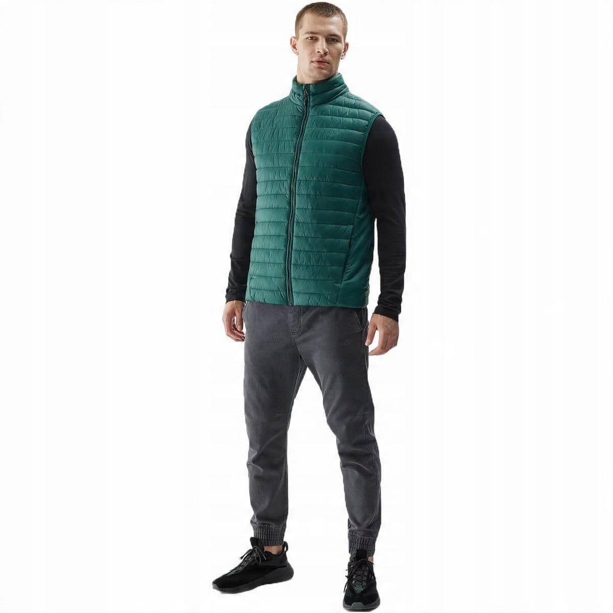 4F 4F Men's M062 Gilet in Green - 4