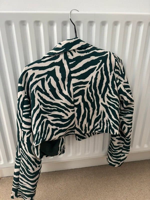 ASOS Zebra print blazer
