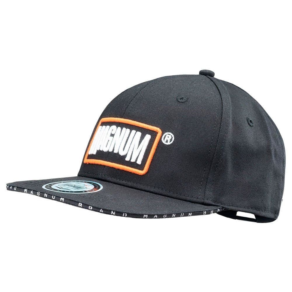 magnum Magnum Men's Lapis Logo Baseball Cap in True Black