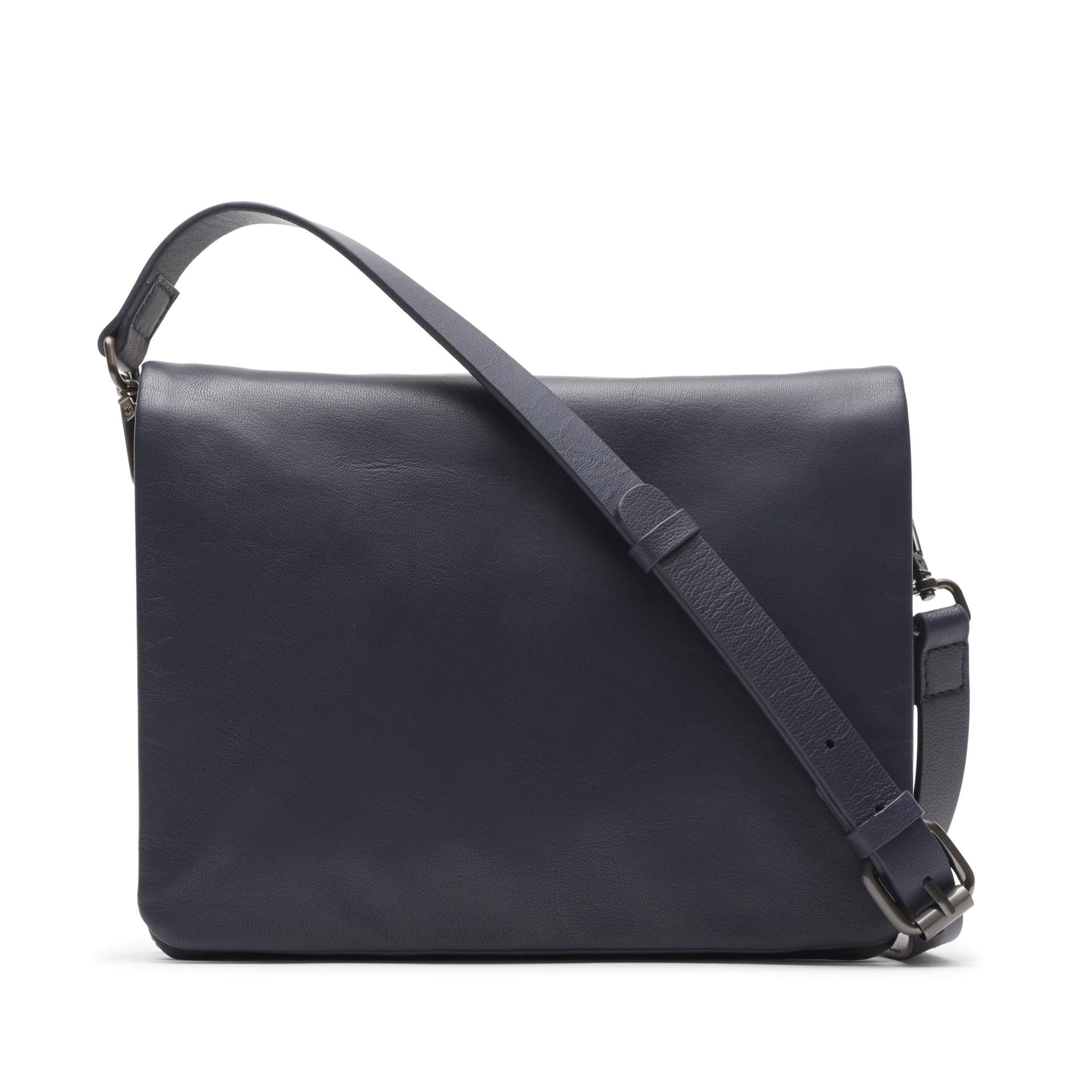 Clarks Clarks Women's Treen Medium Navy Leather Shoulder Bag, Cross Body Bag in Blue