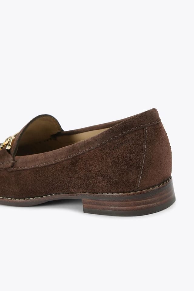 Carvela Carvela Women's 'Click' Suede Flats in Dark Brown - 3