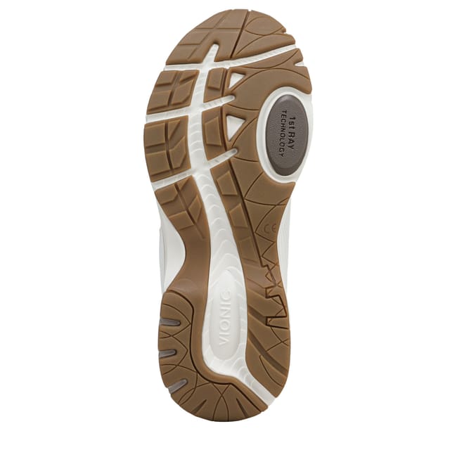 Vionic Vionic Women's Darcy Walking Shoe Trainers in White - 3