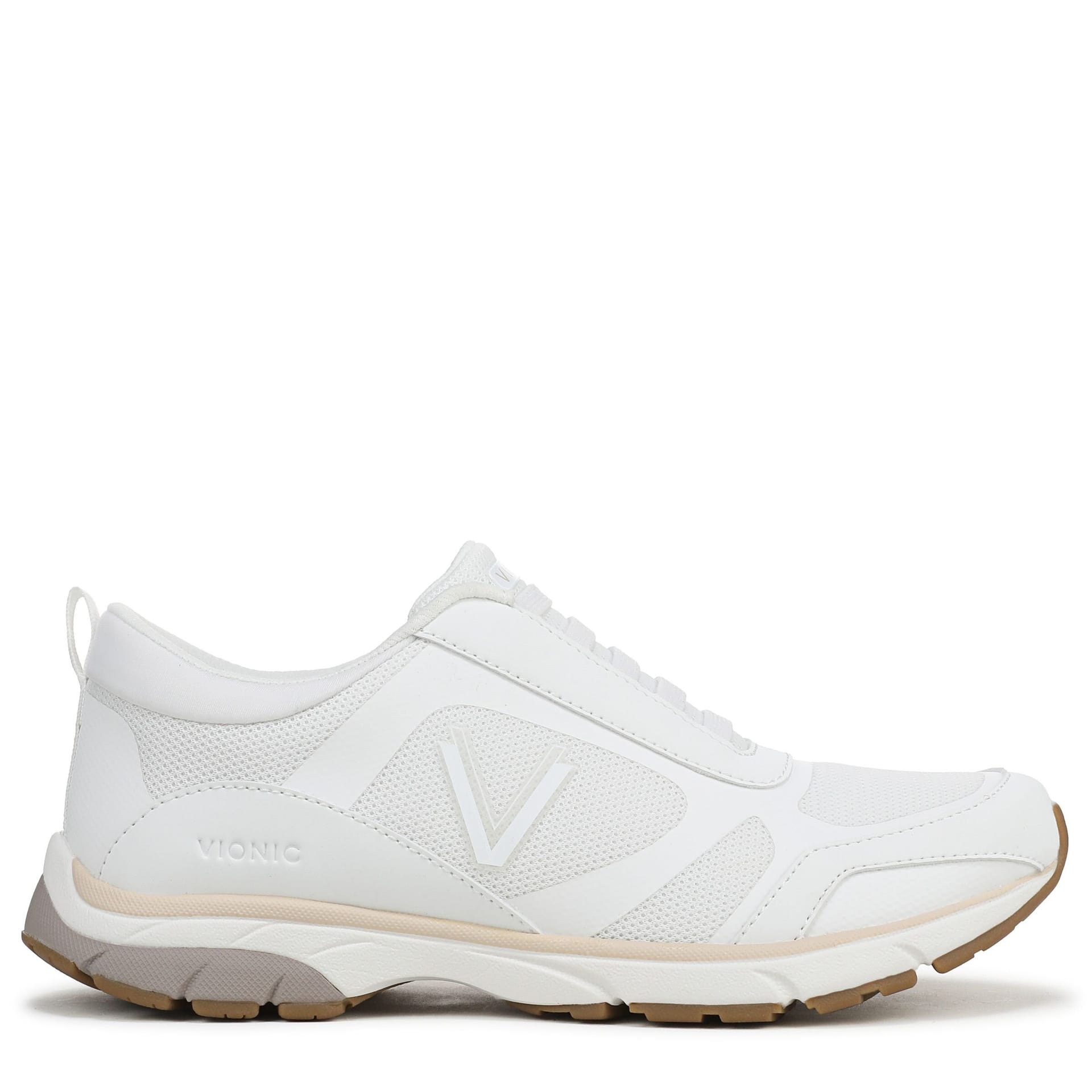 Vionic Vionic Women's Darcy Walking Shoe Trainers in White - 4