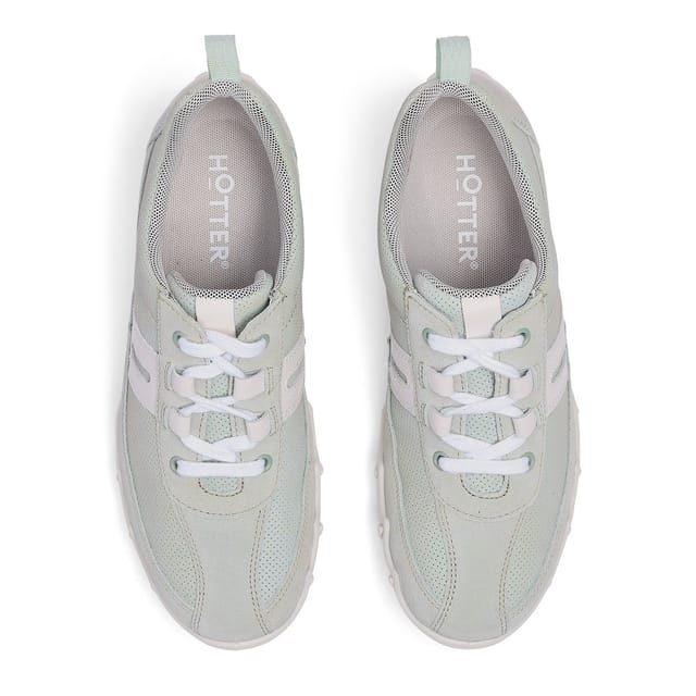 Hotter Hotter Women's Wide Fit 'Leanne II' Active Shoes in Aqua - 3