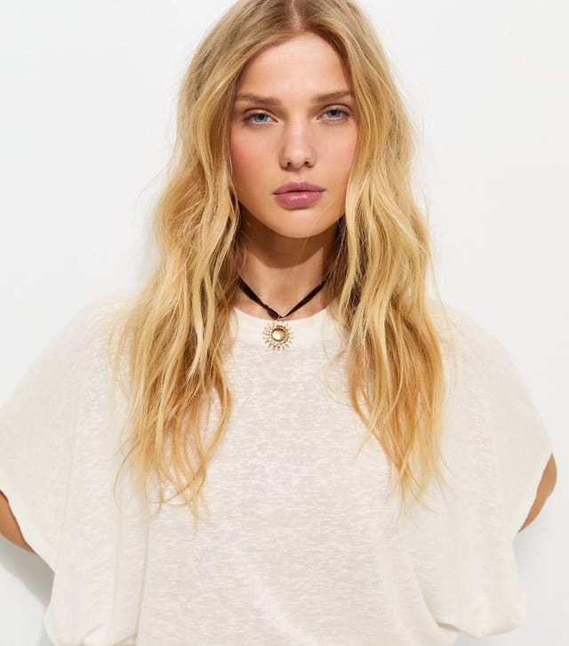 New Look Women's White Batwing Sleeve Top New Look - 3