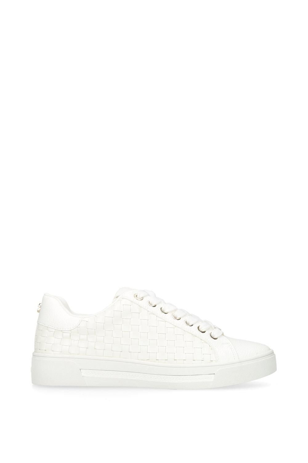Carvela Carvela Women's 'Daze Weave' Trainers in White - 2