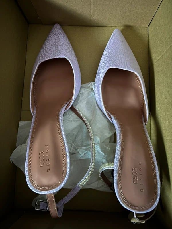 ASOS ASOS embellished mid heels