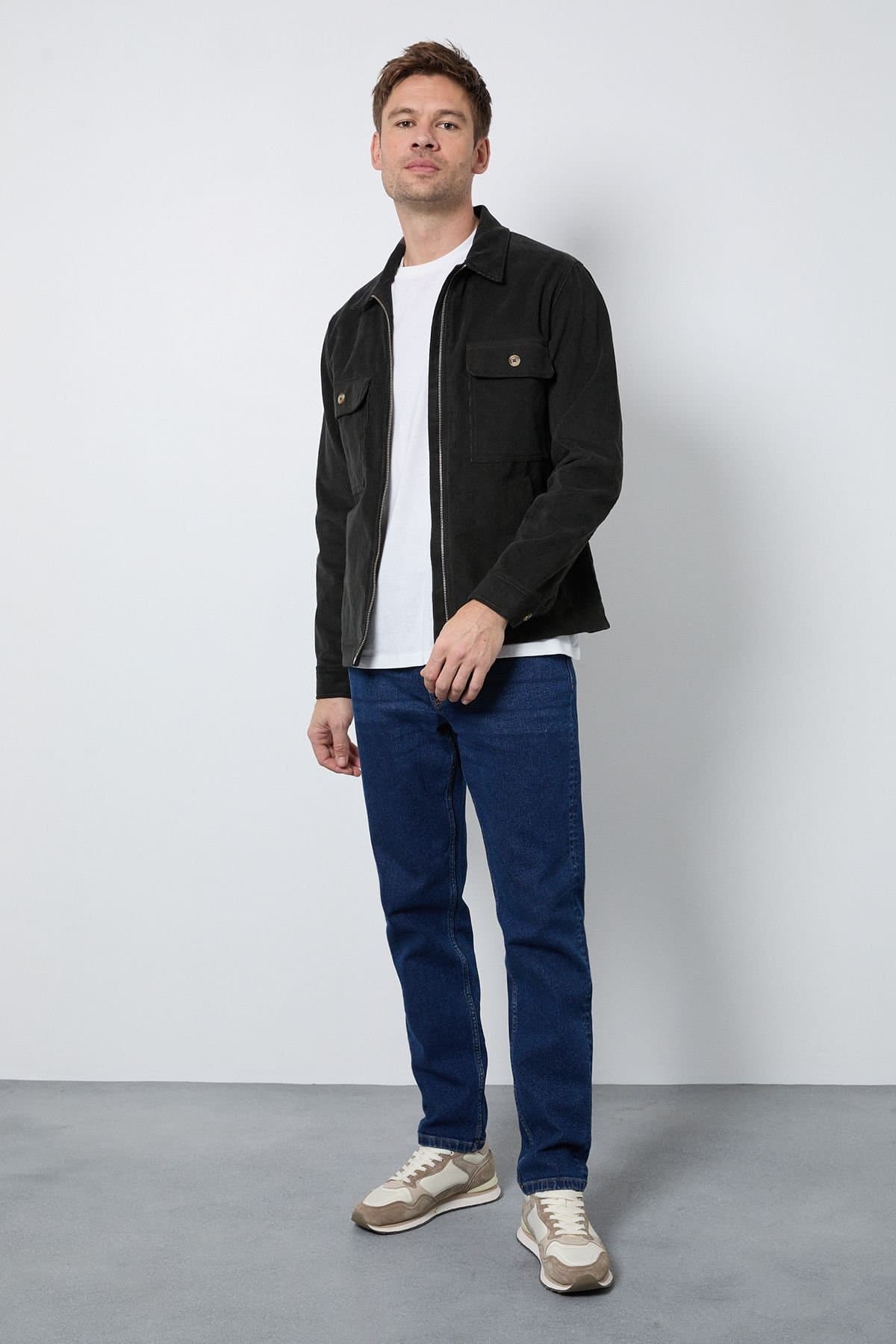 Burton Burton Men's Indigo Stretch Slim Fit Jeans