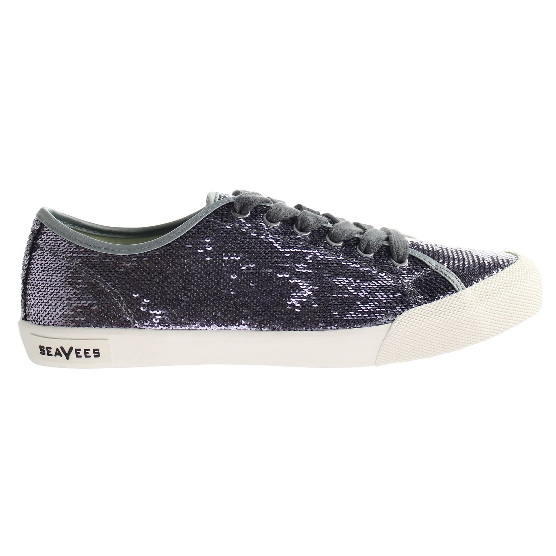 Seavees Seavees Women's Monterey Pewter Woven Sequins Purple Sneakers