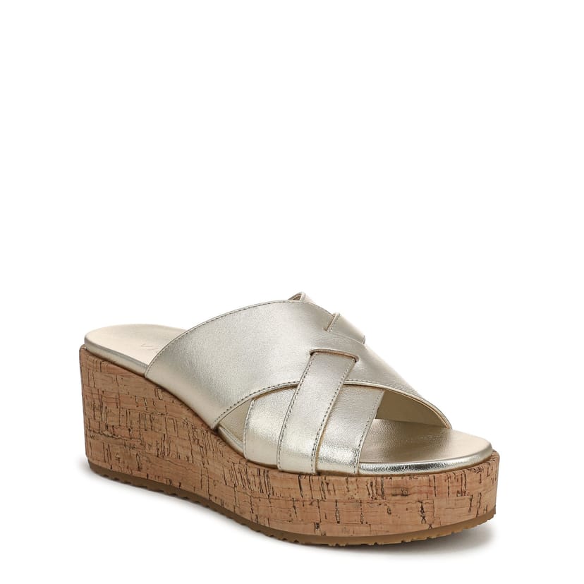 Vionic Vionic Women's Dawn Sandals in Metallic Gold - 1