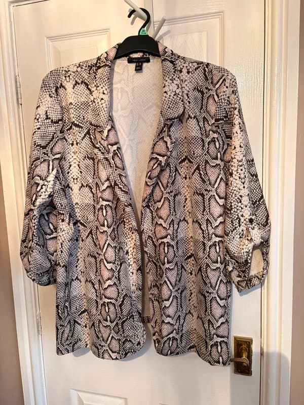 New Look Snake print blazer