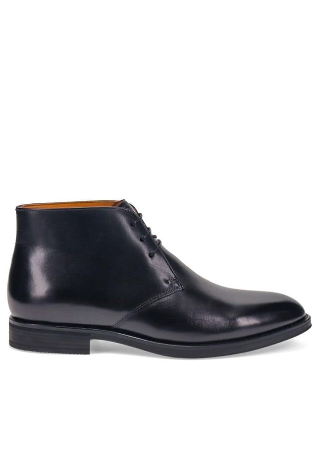 Jones Bootmaker Jones Bootmaker Men's Gordon Lace-Up Leather Boots in Black - 2