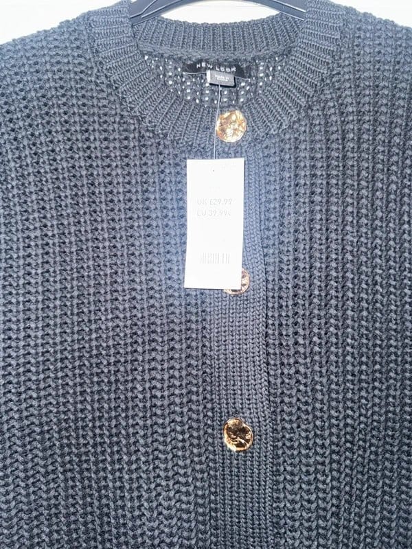 New Look Black Knit Vest
