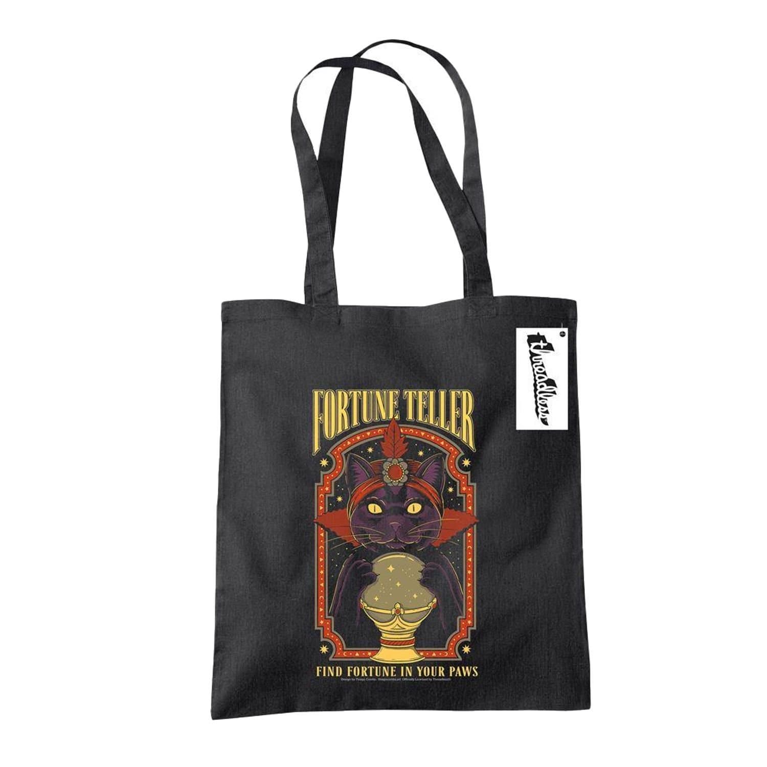 Thiago Correa Thiago Correa Men's Fortune Teller Tote Bag in True Black