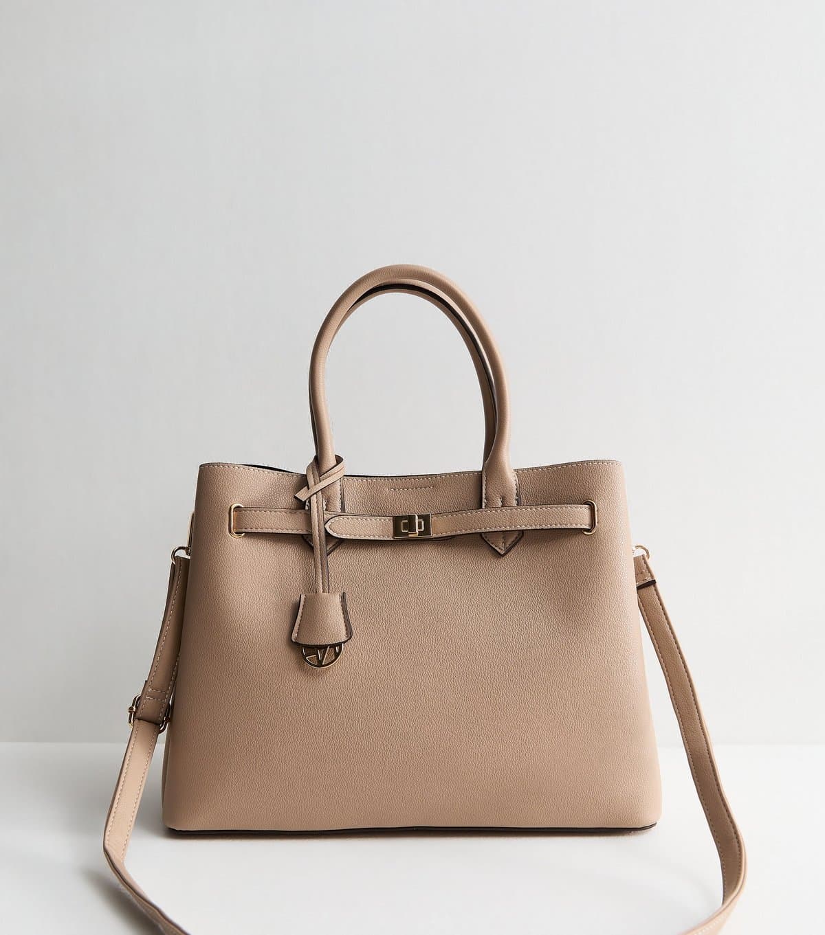 New Look New Look Mink Faux Leather Tote Bag Vegan
