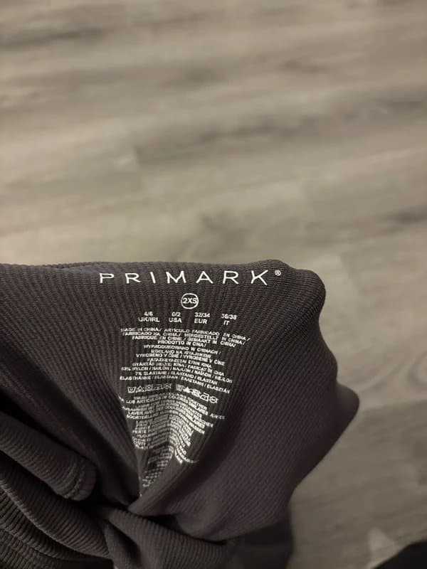 Primark dark grey bodysuit